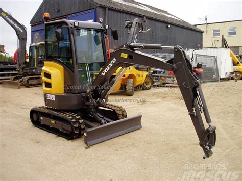 used volvo mini excavators sale|volvo mini diggers for sale.